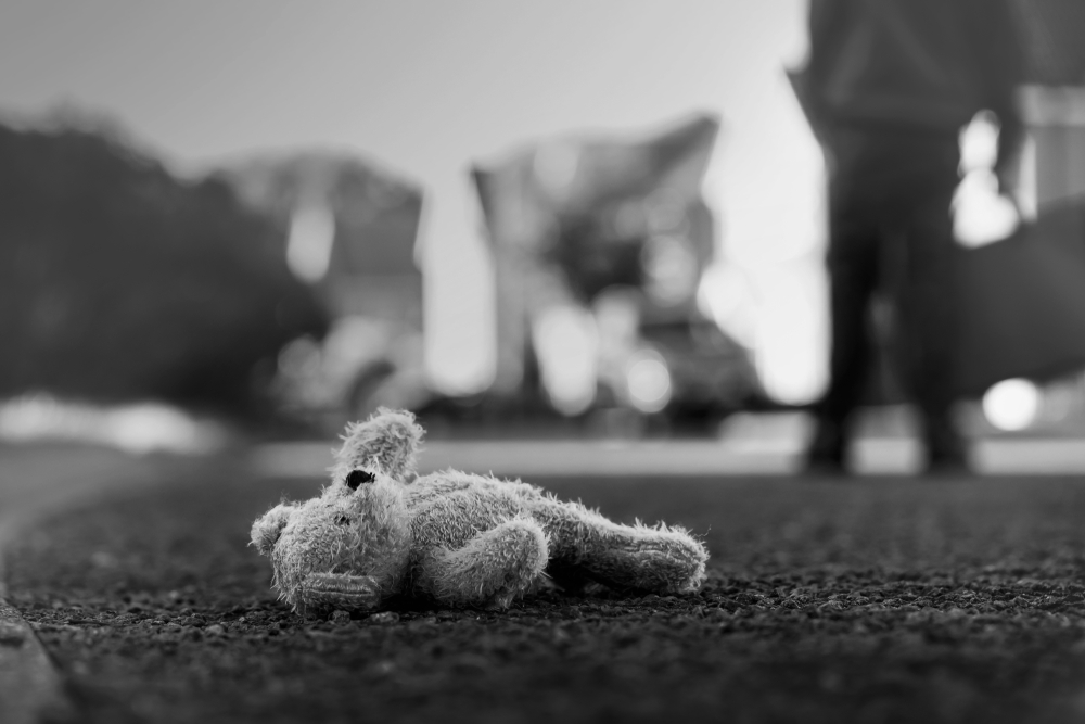 Discarded Toy Bear